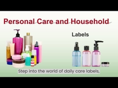 The application of self-adhesive label materials in the daily chemical industry.