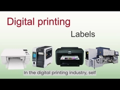In the digital printing era, pressure-sensitive label materials suitable for digital printing machin