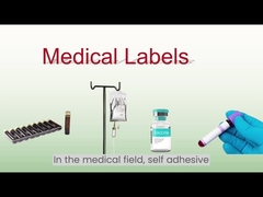 The application of pressure-sensitive label materials in the pharmaceutical field.