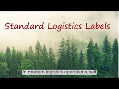 Labels widely used in the logistics and transportation sector, supplied by Chinese label material su