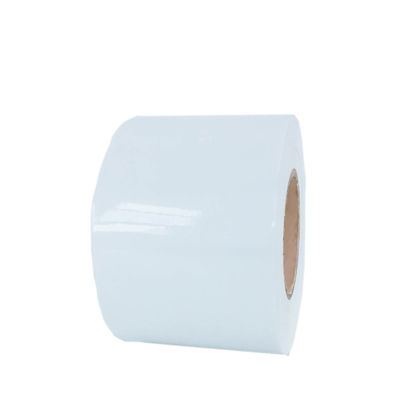 Milky PE Clear Blank BOPP Labels Movable Glue  Water Resistant