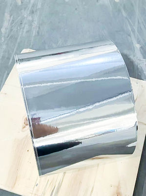 Transparent PET BOPP Adhesive Jumbo Roll Label 50μ Surface Thickness Glassine