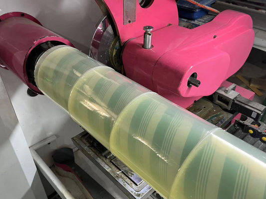 Acrylic Adhesive Glue Roll Label Materials BOPP Transparent Film  Extra Sticky