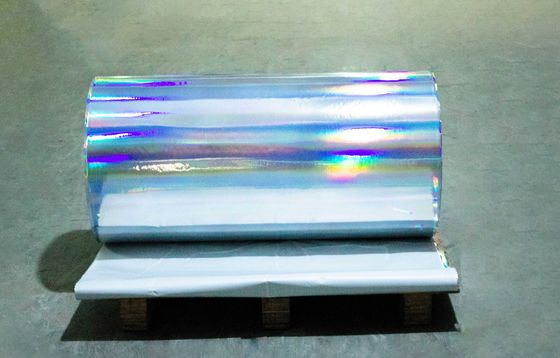 Wear Proof Holographic Self Adhesive Film  Roll  50u Surface Thickness