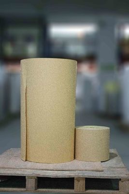 Kraft Paper Hot Glue Self Adhesive Label Materials 80g Surface Thickness