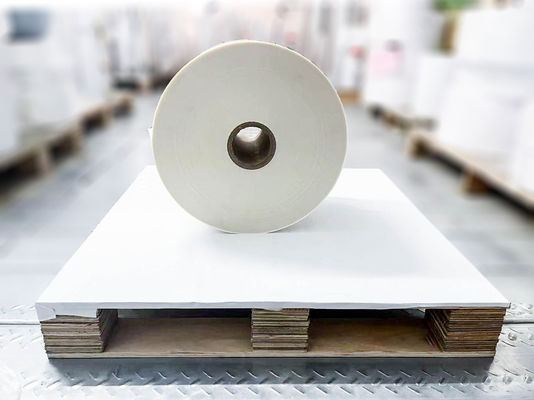 Oil Glue BOPP Roll Label , Label Adhesive Paper 50u Face Thickness