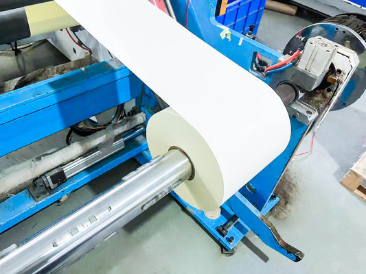 Ordinary Sticky  Coated Paper Roll  Label 80g Surface Thickness