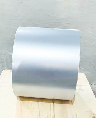 Matte Silver PET Self Adhesive Sticker Paper Roll 25u Surface Thickness Hot Glue