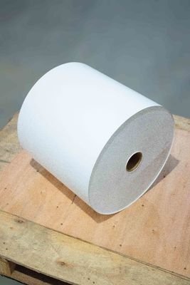 Waterproof  Thermal Paper Jumbo Roll Labels 75μ Surface Thickness Extra Sticky