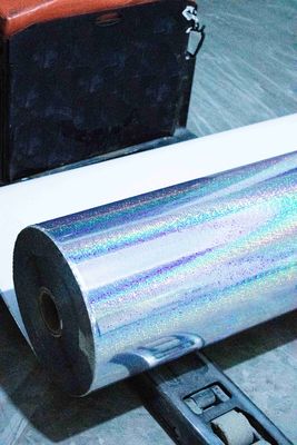 Acrylic Glue Clear Holographic Film  , Waterproof Holographic Film Paper