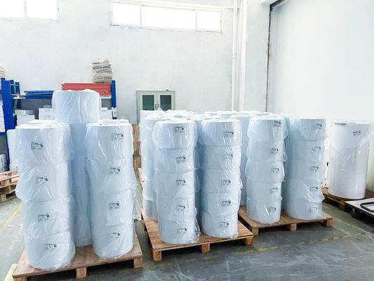 Waterproof Acrylic Glue Self Adhesive Synthetic Paper Cardboard Roll Inkjet Matte