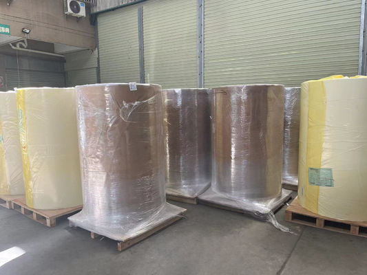 Synthetic glue Self Adhesive Thermal Paper Jumbo Roll  Paper anti Scratch
