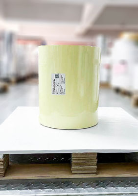 Transparent PET Removable Glue Self Adhesive Label Materials Roll Normal Sticky