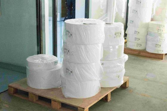 Transparent PET Removable Glue Self Adhesive Label Materials Roll Normal Sticky