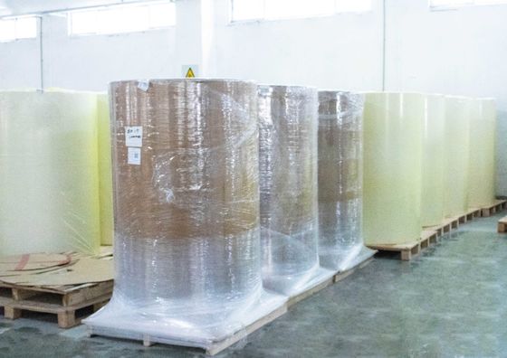 80g/m² High Quality Coated paper,Viscosity permanent acrylic adhesive,Transparent PET film