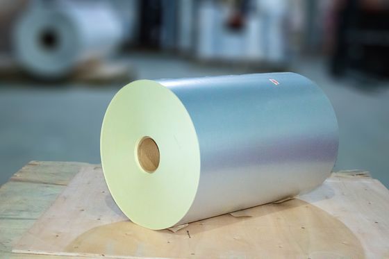 Matte Silver PET Self Adhesive Label Materials Water Glue Type