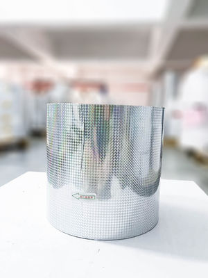 Anti Scratch Holographic Adhesive Film , Extra Sticky Holographic Film Roll