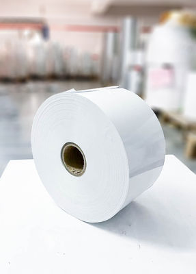 Self Adhesive PE Label Material Roll SGS certified Normal Sticky