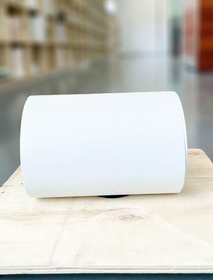 Anti Scratch Clear Thermal Label Rolls , Wear Resistant Glossy Label Paper
