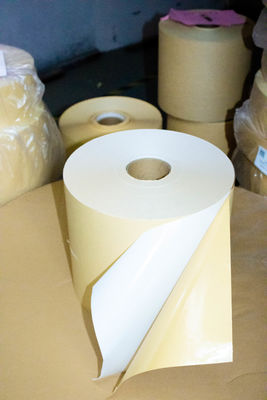 Release Liner Kraft  Jumbo Printing Paper Roll 80u Surface Thickness Paper Cell Type