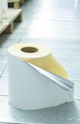 Removable Glue Thermal Jumbo Roll , Release Liner Paper Roll 1000m Length