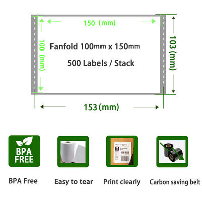 High-Quality 4x6 Shipping Labels for Efficient Package Handling
