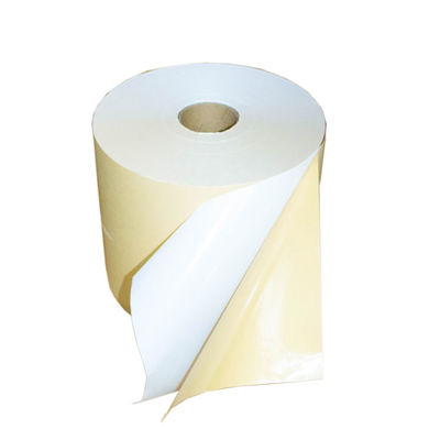No Printing Self Adhesive Kraft Paper Roll Water Activated Adhesive Abrasion Resistant 80g