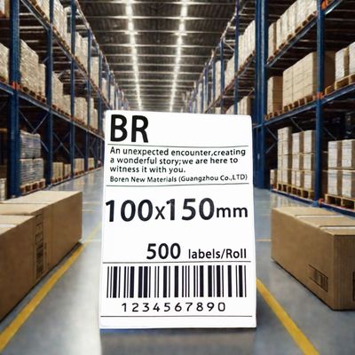 100x150 Size Logistics and Express Sheet 50*37*24mm Box Gauge for Packaging Labels