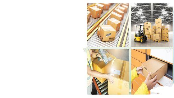 100x150 Size Logistics and Express Sheet 50*37*24mm Box Gauge for Packaging Labels