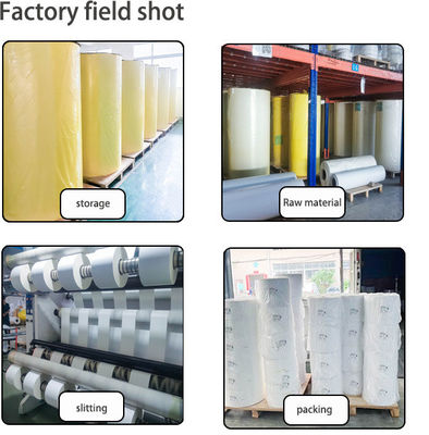 Printing Waterproof Vinyl Label Material for Drink and Beverage in Unprinted Design