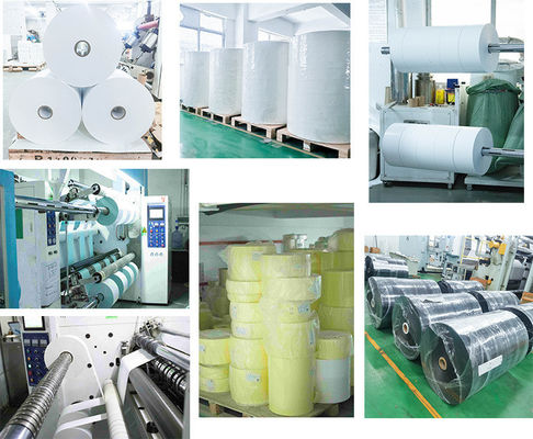 Printing Waterproof Vinyl Label Material for Drink and Beverage in Unprinted Design