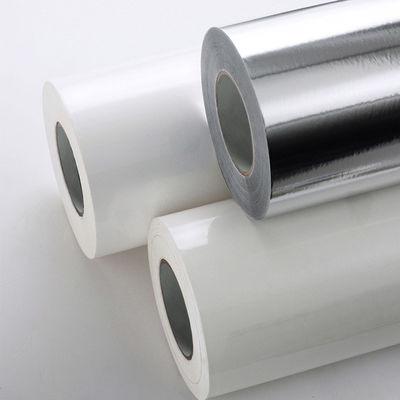 Label Material 80gsm Coated Paper with White Glassine Paper and Strong Initial Adhesion