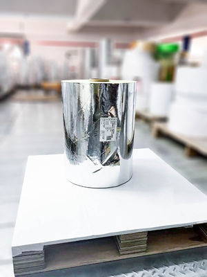 Good price Extra Sticky Light Silver BOPP Adhesive Jumbo Roll Label  SGS certified online