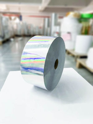 Good price Printable Self Adhesive Transparent Holographic Film Paper SGS Certified Oil Glue online