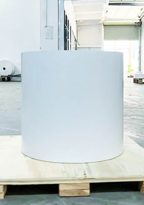 Good price Coated synthetic paper Thermal Paper Jumbo Roll 75u Surface Thickness Oil Glue online