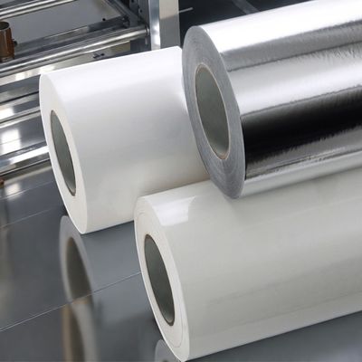 Initial Adhesion ≥16N 80g Coated Paper Printed Label Material on White Glassine Paper