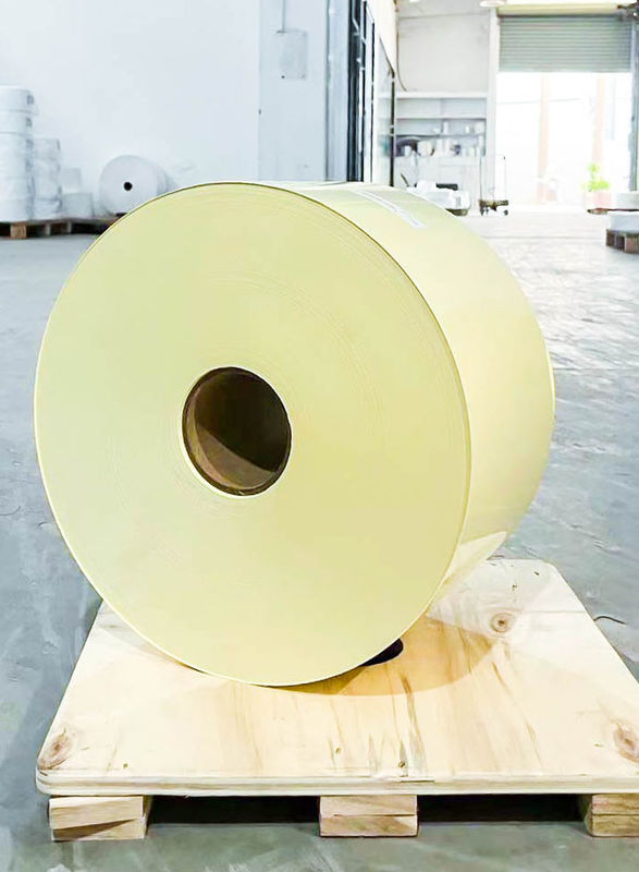 Movable Glue Type Self Adhesive Release Liner Roll  Paper Clear PET SGS Certified