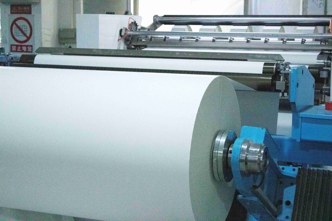 Hot Melt Glue Type Coated Paper Roll Label 250u Surface Thickness