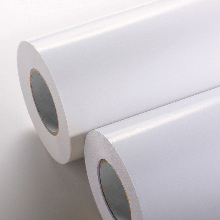 80gsm Coated Paper Printed Label Material with 72±5% Thickness and ≥9N 90° Peel Strength