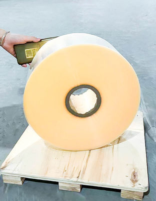 Good price Transparent BOPP Label Material , Self Adhesive  Paper Jumbo Roll online