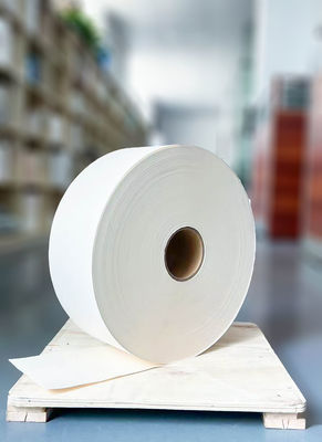 Good price Movable Glue Jumbo Roll Wrapping Paper , SGS Certified White Board Paper Roll online