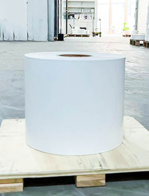 Good price Self Adhesive Synthetic Waterproof Paper , Inkjet Label Roll 40u Surface Thickness online