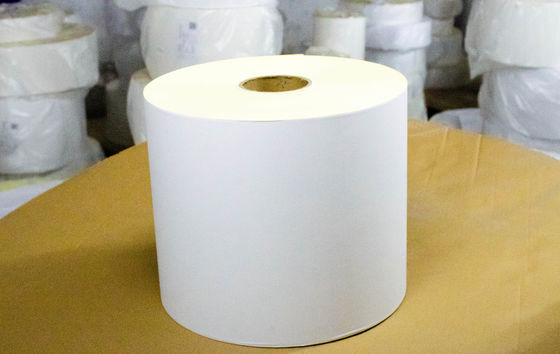Good price Removable Glue Thermal Jumbo Roll , Release Liner Paper Roll 1000m Length online