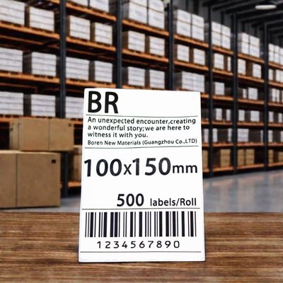 Good price 100x150x500 Packaging Labels Logistics Sheet and Express Sheet with Blank Printing online